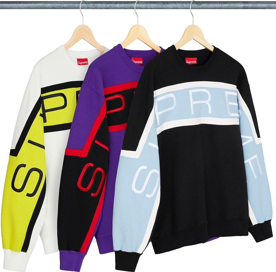 Paneled Crewneck